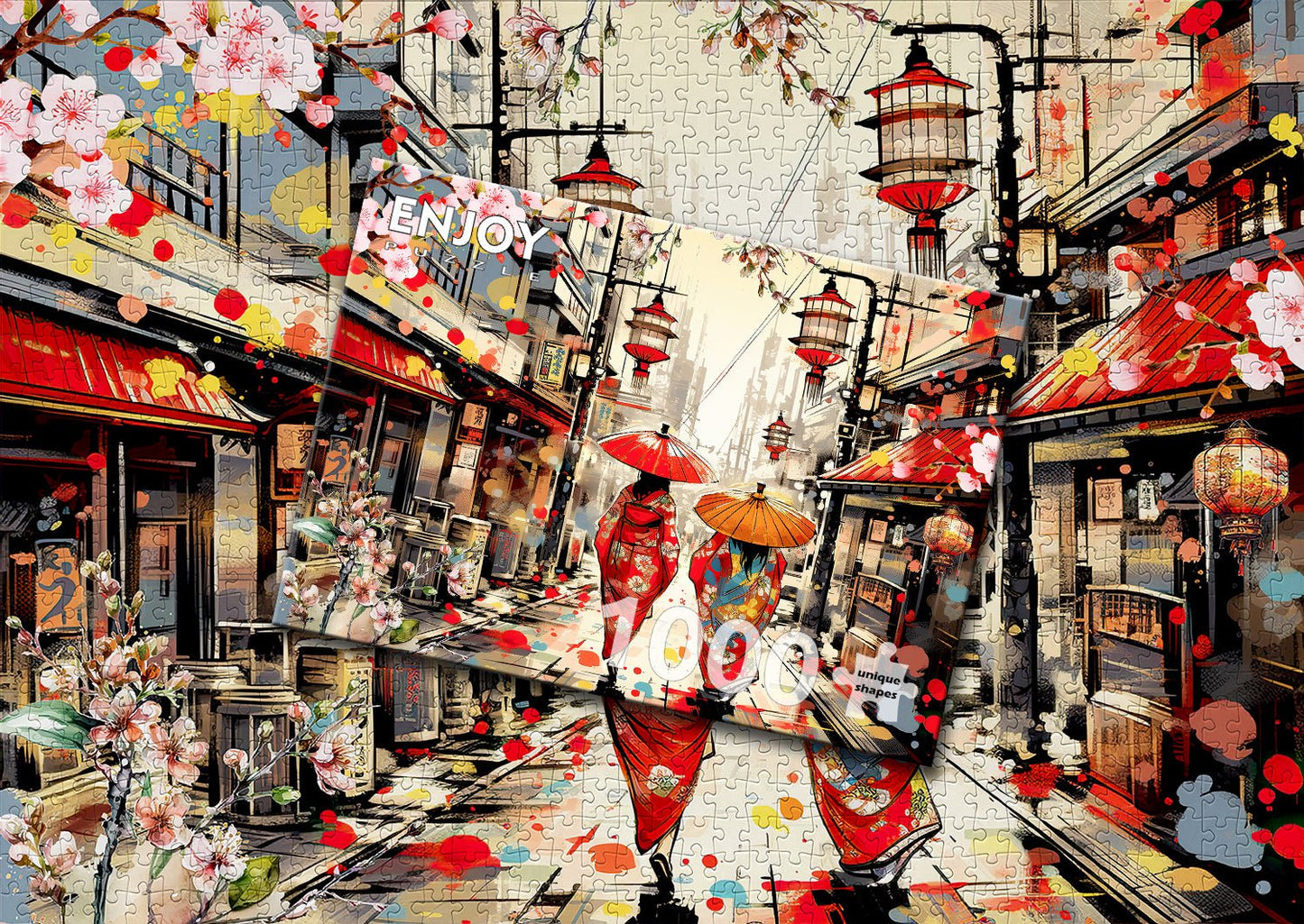 Tokiói séta Enjoy 1000 darabos kirakó puzzle (EN - 2241) - puzzlegarden