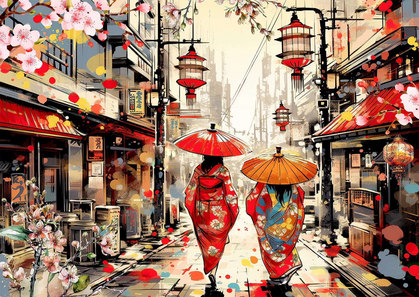 Tokiói séta Enjoy 1000 darabos kirakó puzzle (EN - 2241) - puzzlegarden