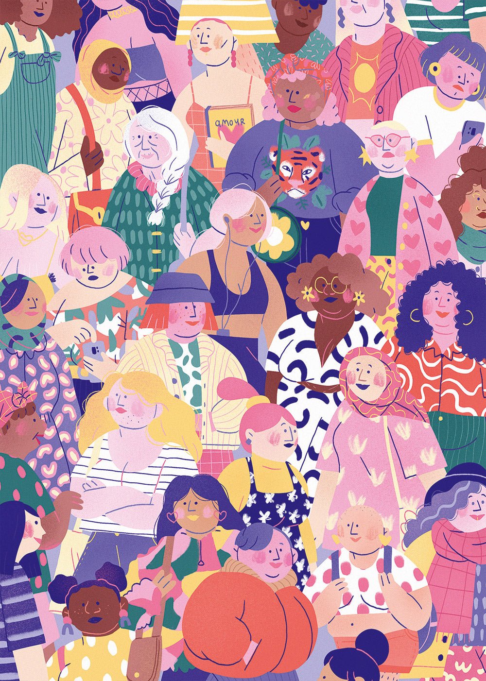 Tömeg Pieces & Peace 1000 darabos kirakó puzzle (PaP - 0087) - puzzlegarden