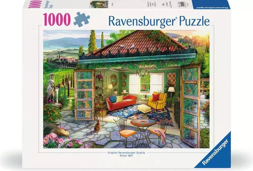 Toszkán Oázis Ravensburger 1000 darabos kirakó puzzle (RA-12000412) - puzzlegarden