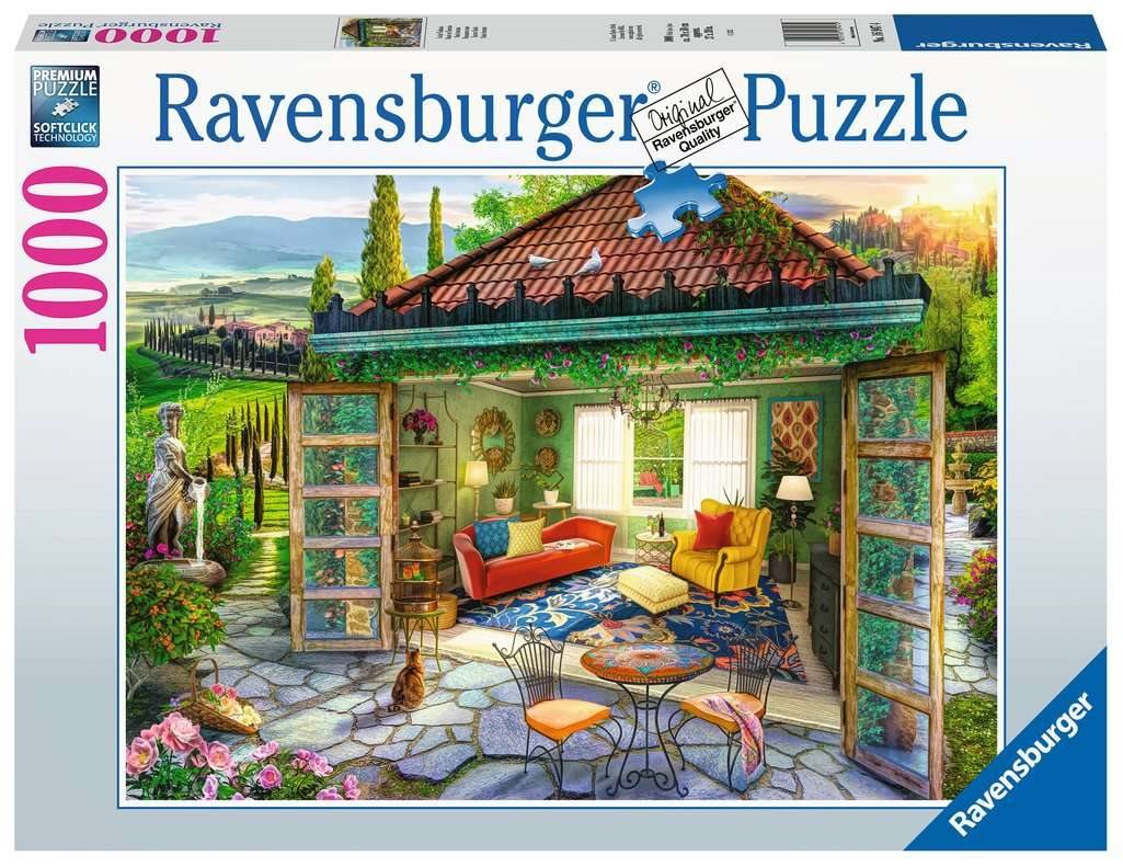 Toszkán Oázis Ravensburger 1000 darabos kirakó puzzle (RA - 16947) - puzzlegarden