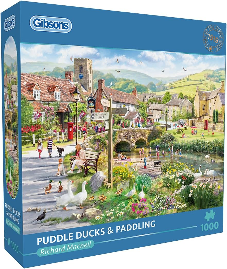 Totyogós kacsakaland Gibsons 1000 darabos kirakó puzzle (G - G6433) - puzzlegarden