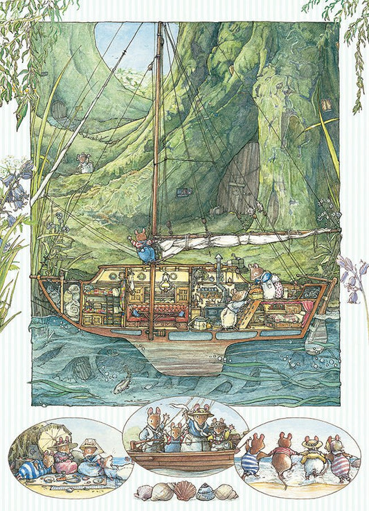 Töviszug: Mindenki a fedélzeten! Cobble Hill 500 darabos kirakó puzzle (CH - 45106) - puzzlegarden