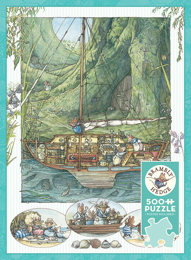 Töviszug: Mindenki a fedélzeten! Cobble Hill 500 darabos kirakó puzzle (CH - 45106) - puzzlegarden