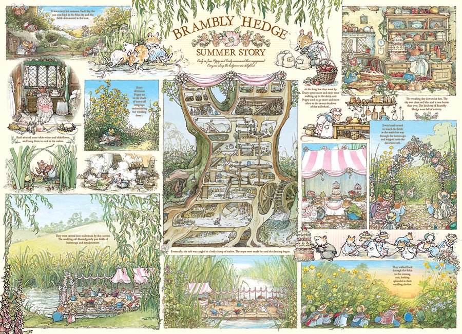 Töviszug – Nyári történet Cobble Hill 1000 darabos kirakó puzzle (CH - 40016) - puzzlegarden