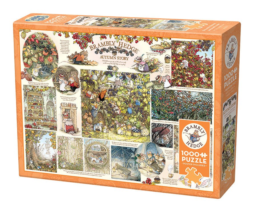Töviszug – Őszi történet Cobble Hill 1000 darabos kirakó puzzle (CH - 40017) - puzzlegarden