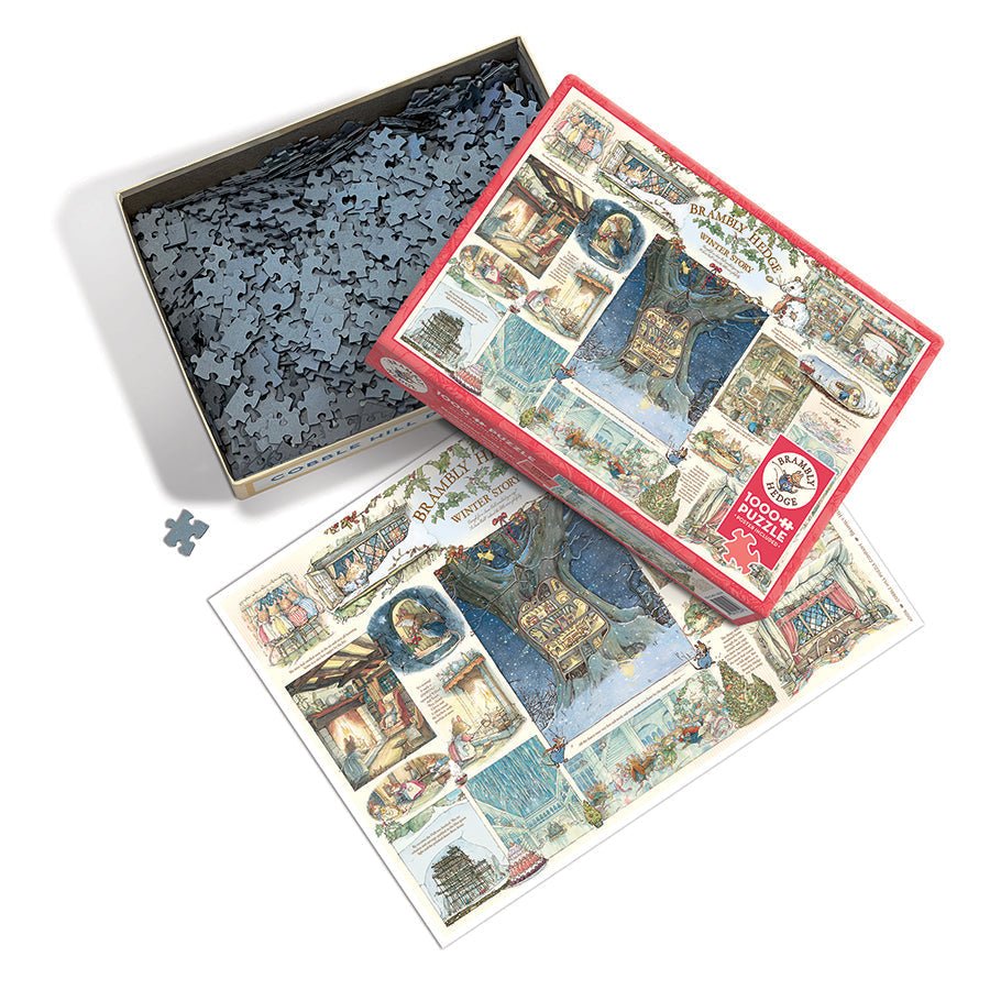 Töviszug – Téli történet Cobble Hill 1000 darabos kirakó puzzle (CH - 40018) - puzzlegarden