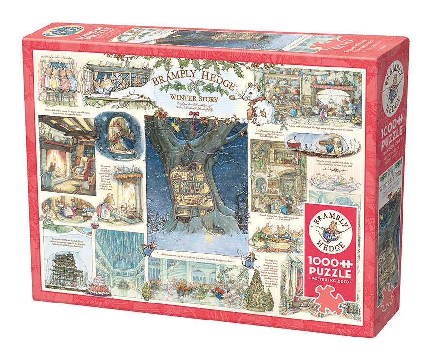 Töviszug – Téli történet Cobble Hill 1000 darabos kirakó puzzle (CH - 40018) - puzzlegarden