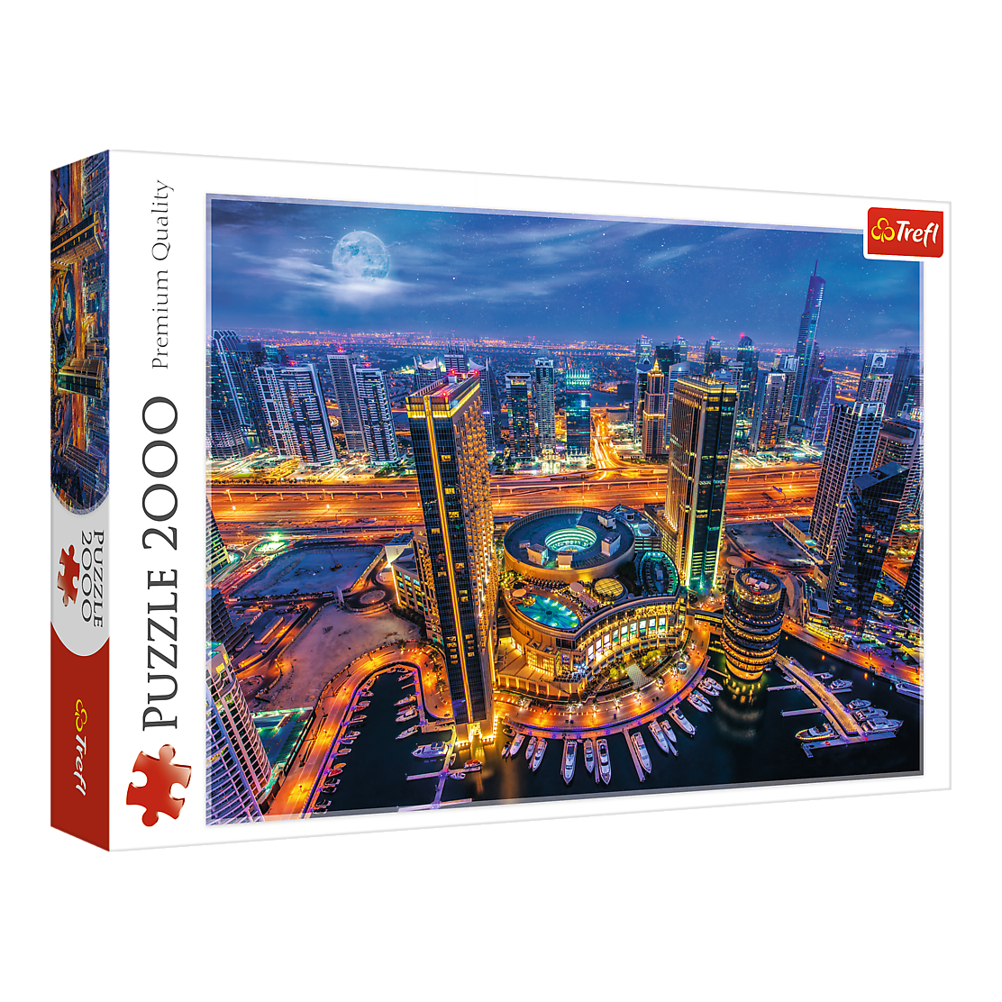 Dubai fényei Trefl 2000 darabos kirakó puzzle (TR-27094) - puzzlegarden