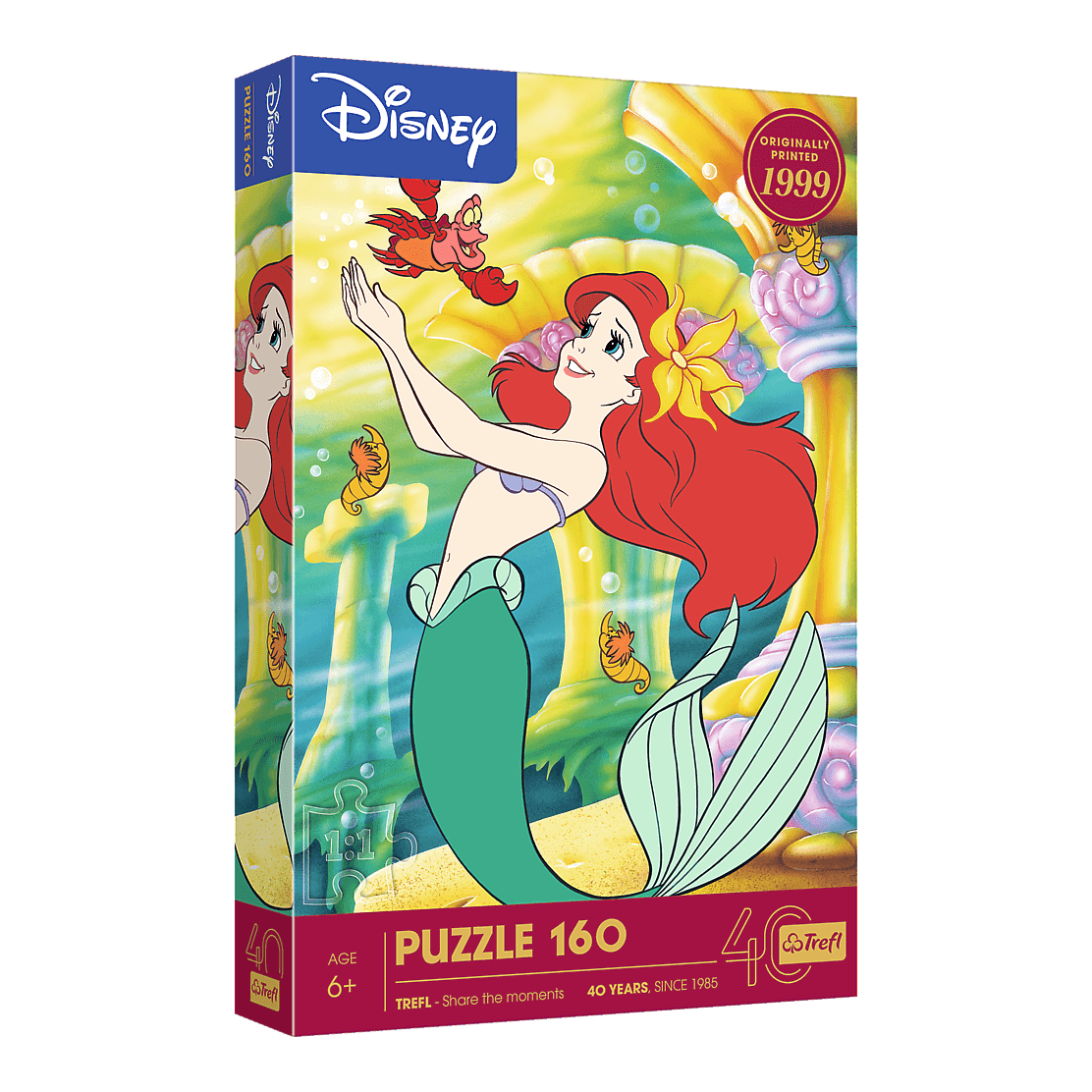 Trefl 40 Éves Jubileum – A kis hableány Trefl 160 darabos kirakó puzzle (TR-40056) - puzzlegarden