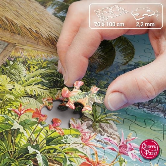 Trópusi vakáció Cherry Pazzi 2000 darabos kirakó puzzle (CP - 50187 5903728750187) - puzzlegarden