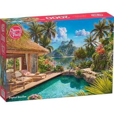 Trópusi vakáció Cherry Pazzi 2000 darabos kirakó puzzle (CP - 50187 5903728750187) - puzzlegarden