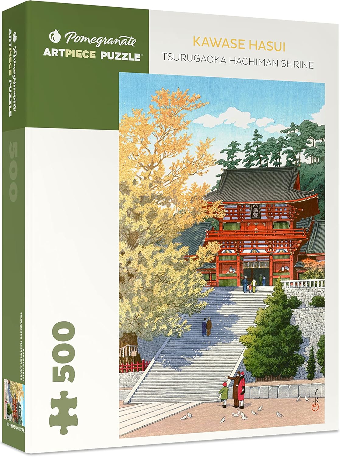 Tsurugaoka Hachiman szentély Pomegranate 500 darabos kirakó puzzle (POM - JP010) - puzzlegarden
