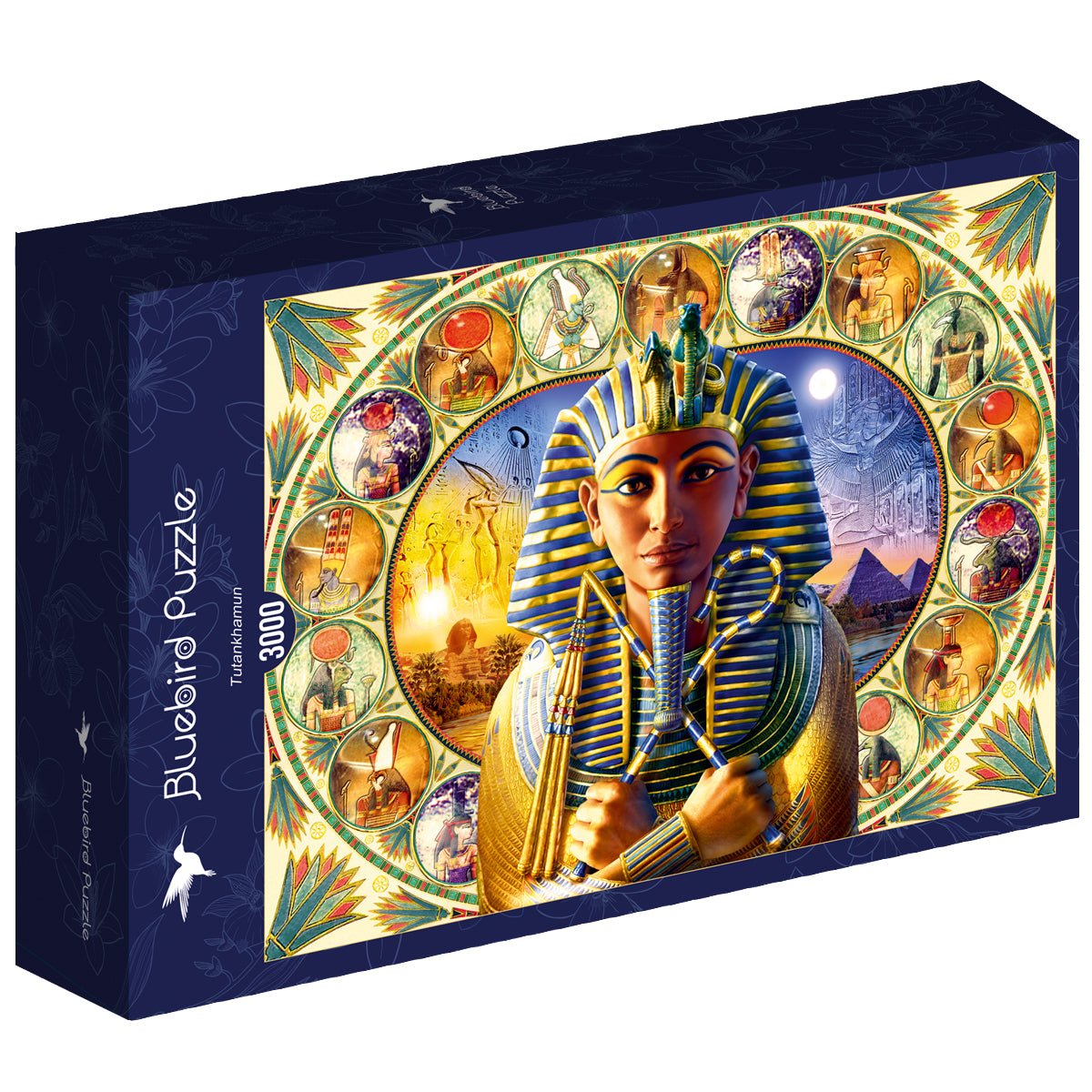 Tutanhamon Bluebird 3000 darabos kirakó puzzle (BB - 70577) - puzzlegarden