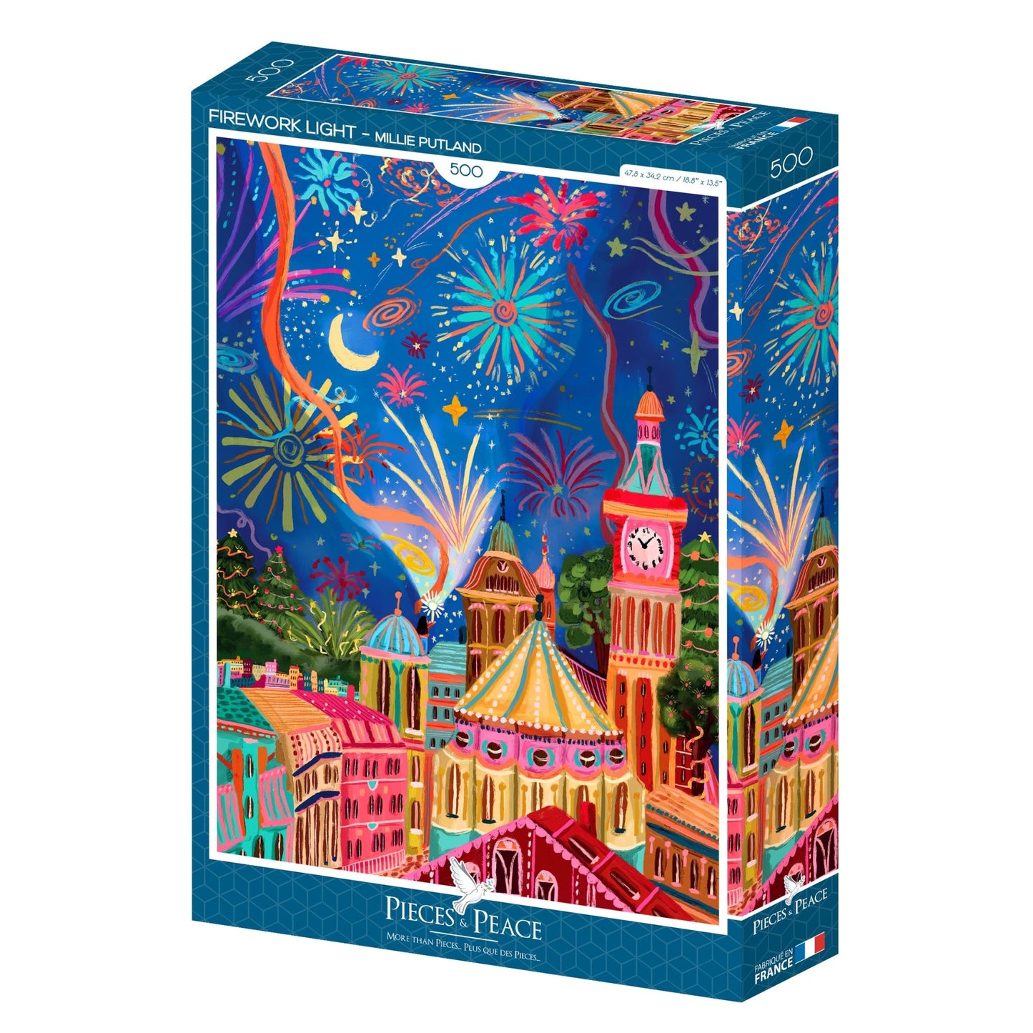 Tűzijáték varázslat Pieces & Peace 500 darabos kirakó puzzle (PaP - 0144) - puzzlegarden