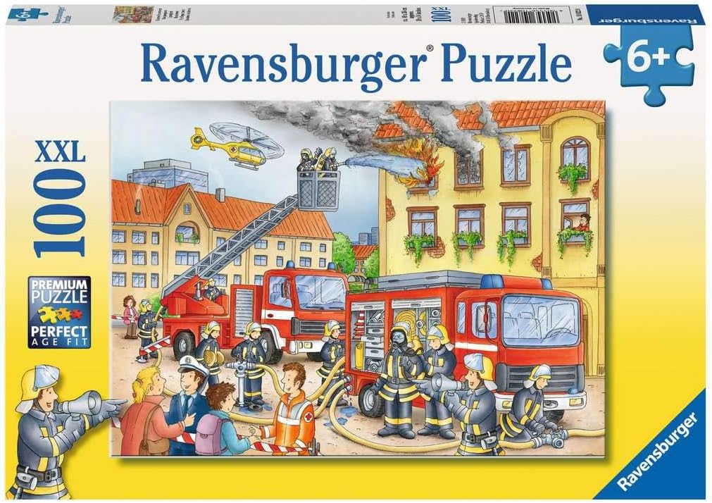 Tűzoltóság Ravensburger 100 darabos kirakó puzzle (RA - 10822) - puzzlegarden