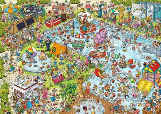 Üdülő helyek 3. - A Medence Ravensburger 1000 darabos kirakó puzzle (RA - 12001164) - puzzlegarden