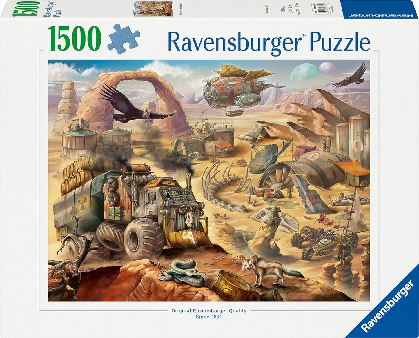 Üdv a pusztaságban - Mad Max világa Ravensburger 1500 darabos kirakó puzzle (RA - 12001395) - puzzlegarden