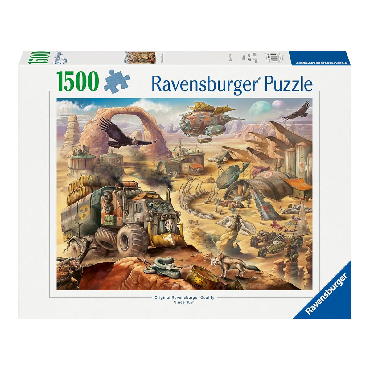 Üdv a pusztaságban - Mad Max világa Ravensburger 1500 darabos kirakó puzzle (RA - 12001395) - puzzlegarden