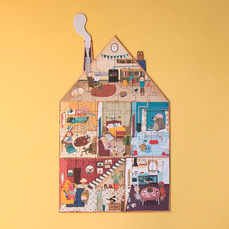 Üdvözöllek az otthonomban Londji 36 darabos kirakó puzzle (LN - PZ560U) - puzzlegarden