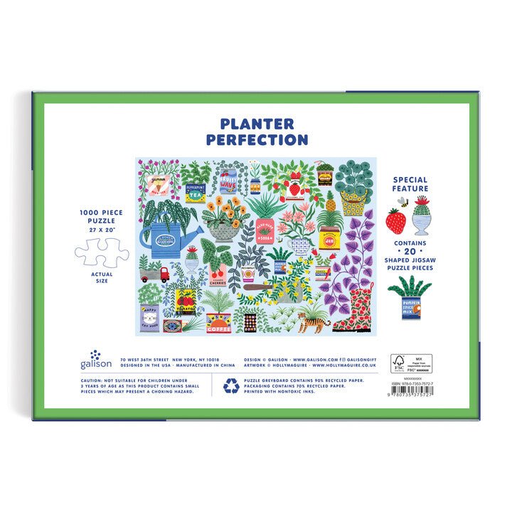 Ültetgetés Galison 1000 darabos kirakó puzzle (GA - 9780735375727) - puzzlegarden