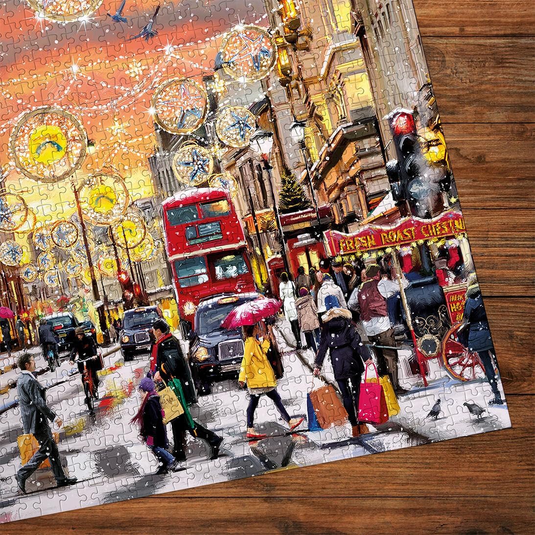 Ünnepi hajtás Gibsons 1000 darabos kirakó puzzle (G - G6450) - puzzlegarden