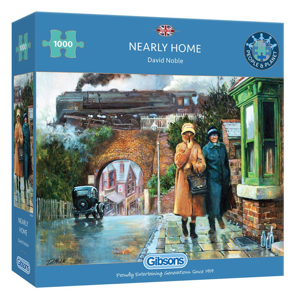 Úton hazafelé Gibsons 1000 darabos kirakó puzzle (G - G6374) - puzzlegarden