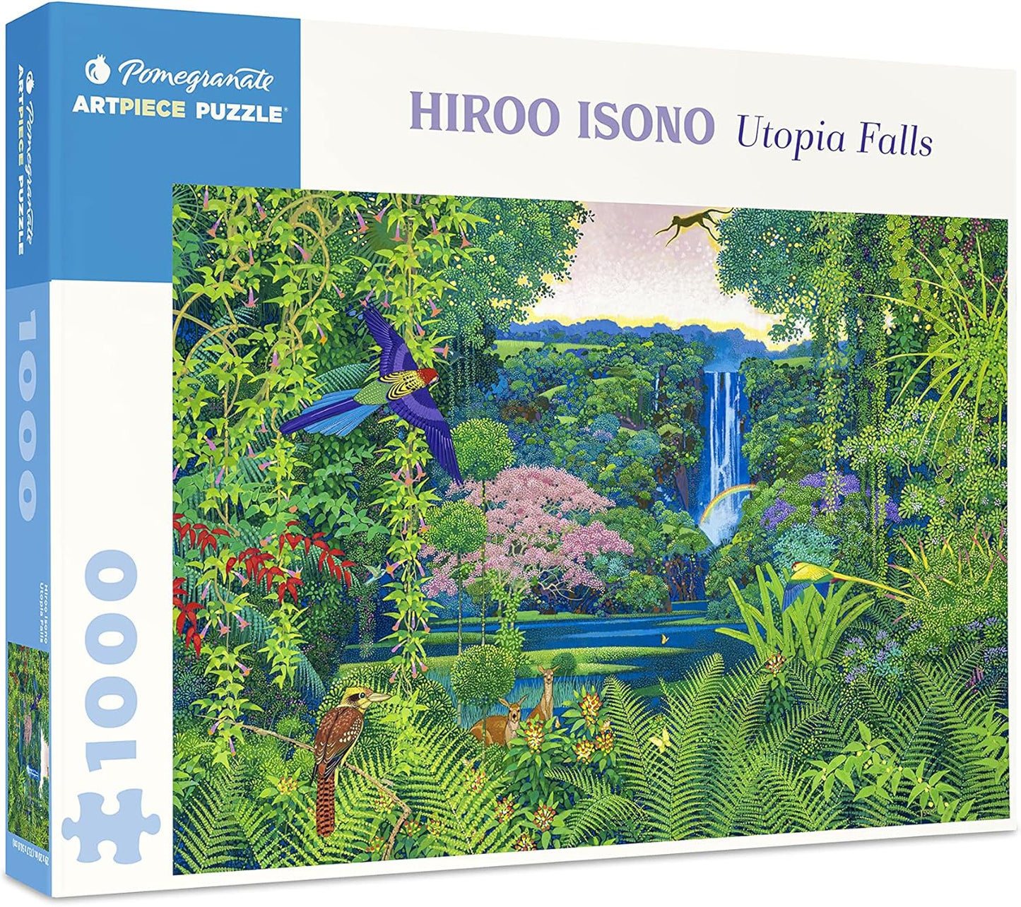 Utópia vízesés Pomegranate 1000 darabos kirakó puzzle (POM - AA1147 9781087506029) - puzzlegarden