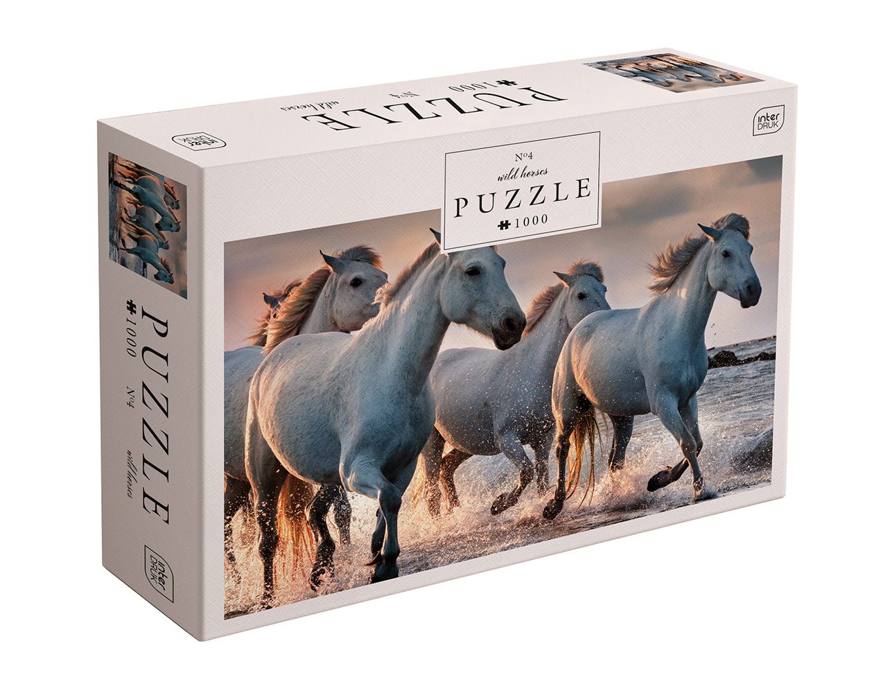 Vad lovak 4 Interdruk 1000 darabos kirakó puzzle (ID-PUZ1000WH4) - puzzlegarden