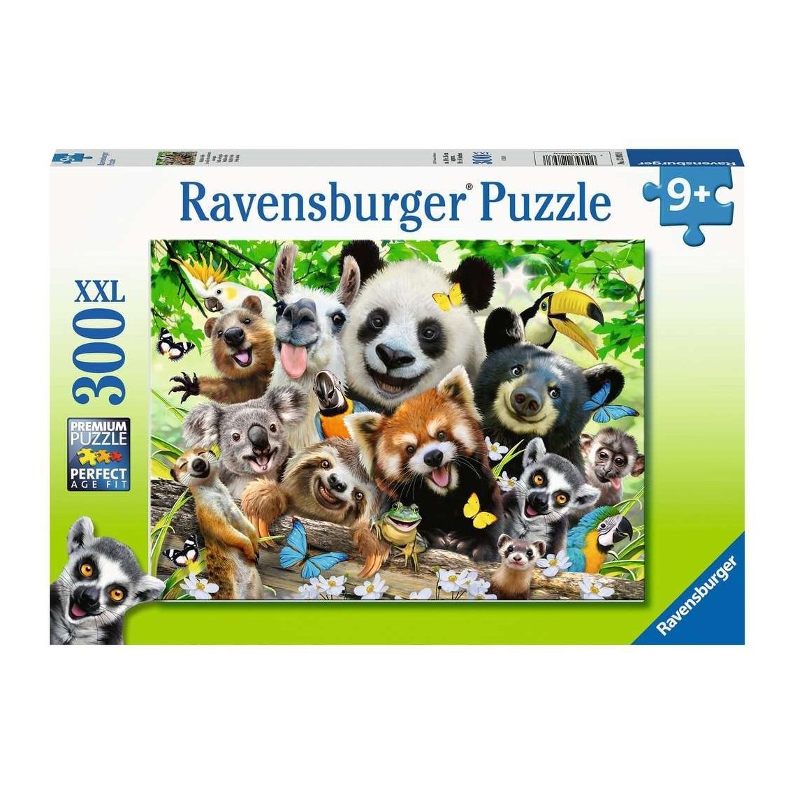 Vadállat szelfi Ravensburger 300 darabos kirakó puzzle (RA - 12893) - puzzlegarden