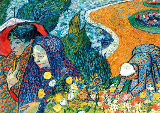 Van Gogh - Az Etteni kert emléke Bluebird 1000 darabos kirakó puzzle (BB - 60135) - puzzlegarden