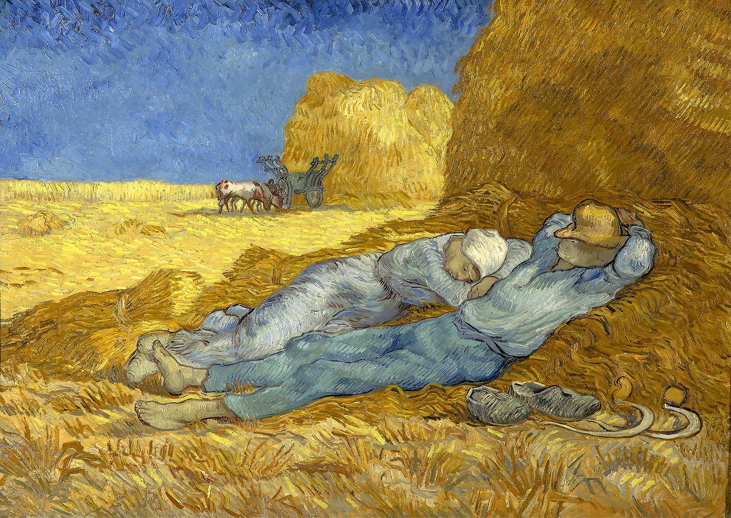 Van Gogh - Délutáni pihenő Enjoy 1000 darabos kirakó puzzle (EN - 1155) - puzzlegarden