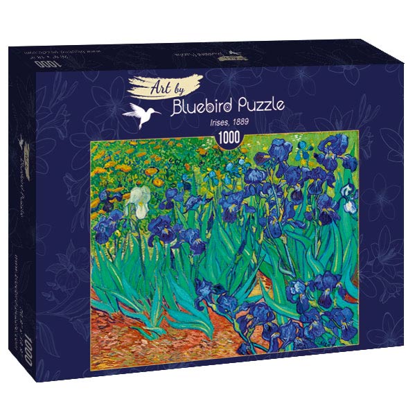 Van Gogh - Íriszek Bluebird 1000 darabos kirakó puzzle (BB - 60006) - puzzlegarden