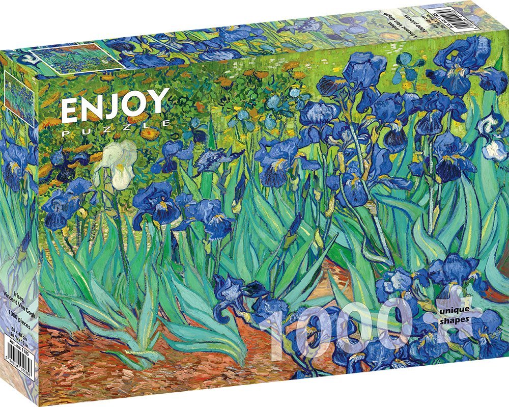 Van Gogh - Íriszek Enjoy 1000 darabos kirakó puzzle (EN - 1185) - puzzlegarden