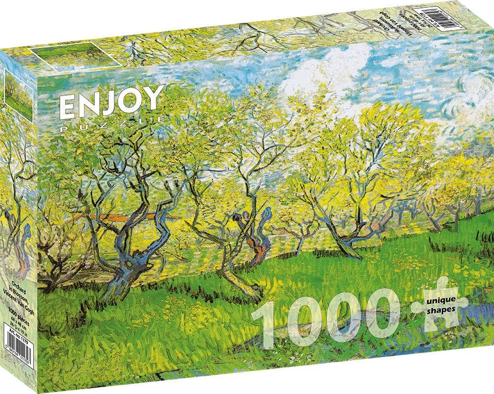 Van Gogh - Virágzó Gyümölcsös Enjoy 1000 darabos kirakó puzzle (EN - 1179) - puzzlegarden