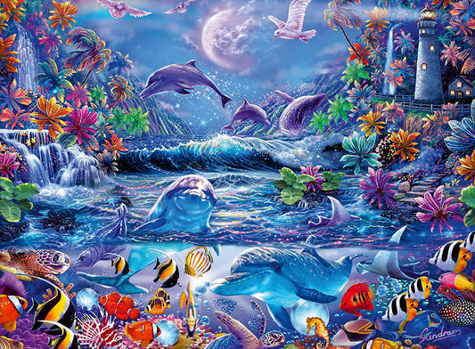 Varázslatos Holdfény - sötétben világít Ravensburger 500 darabos kirakó puzzle (RA - 15047) - puzzlegarden