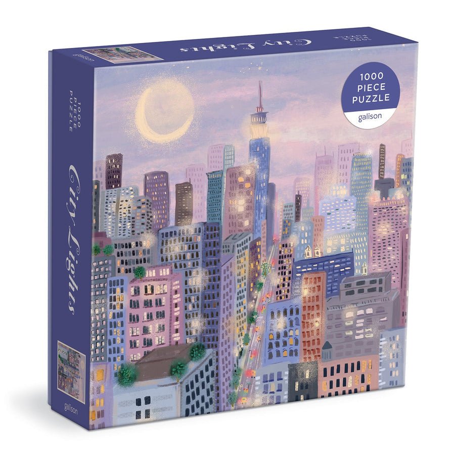 Városi fények Galison 1000 darabos kirakó puzzle (GA - M060421A) - puzzlegarden