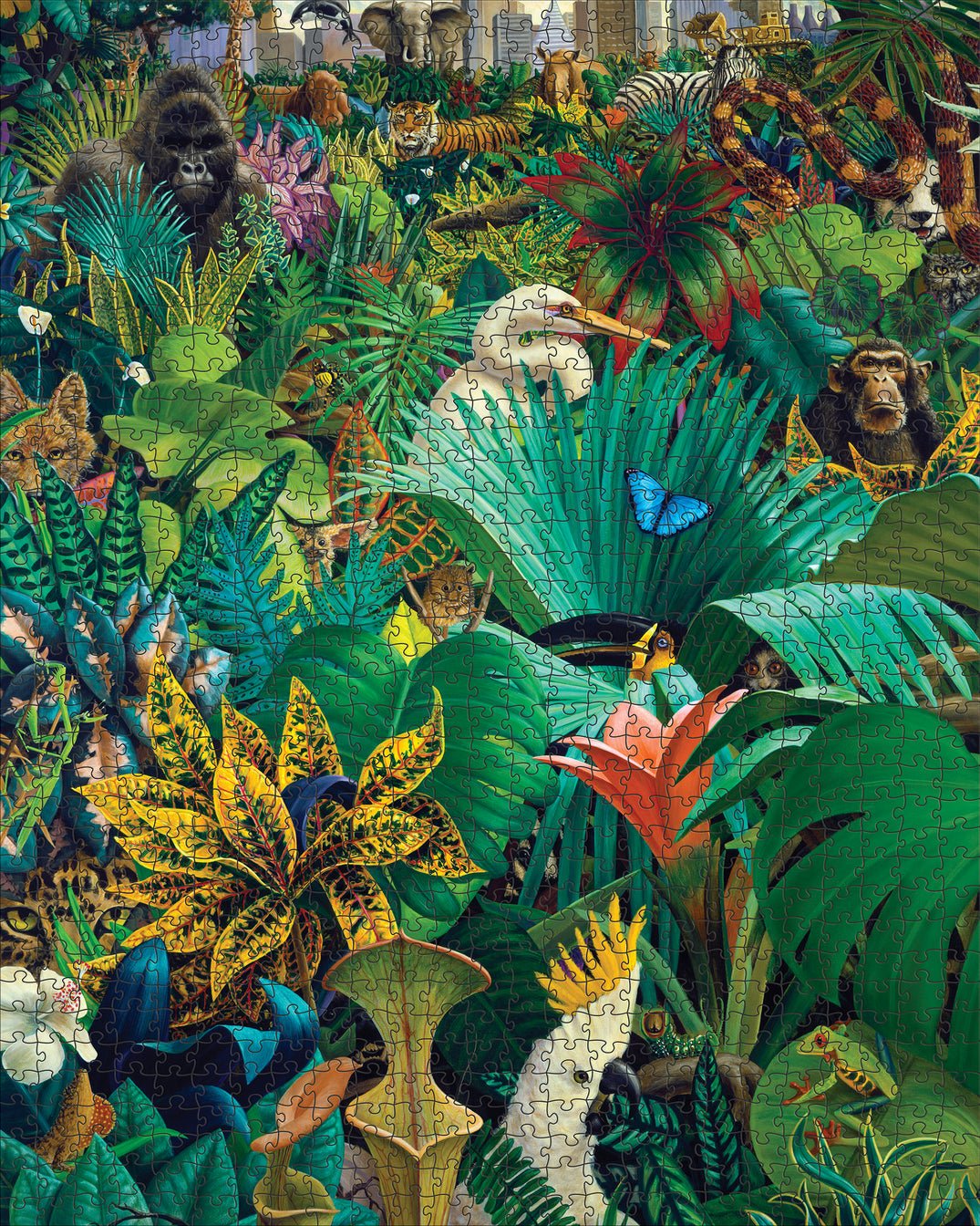Városi határok Pomegranate 1000 darabos kirakó puzzle (POM - AA1060) - puzzlegarden