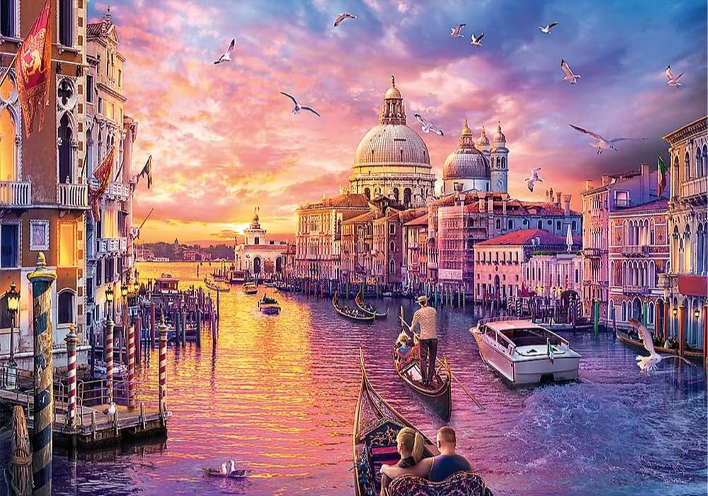 Velence bájai Trefl 1000 darabos kirakó puzzle (TR - 10926) - puzzlegarden