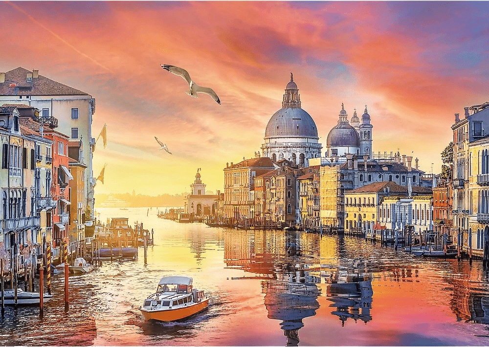 Velencei naplemente, Olaszország Trefl Prime 500 darabos kirakó puzzle (TR - 37457) - puzzlegarden