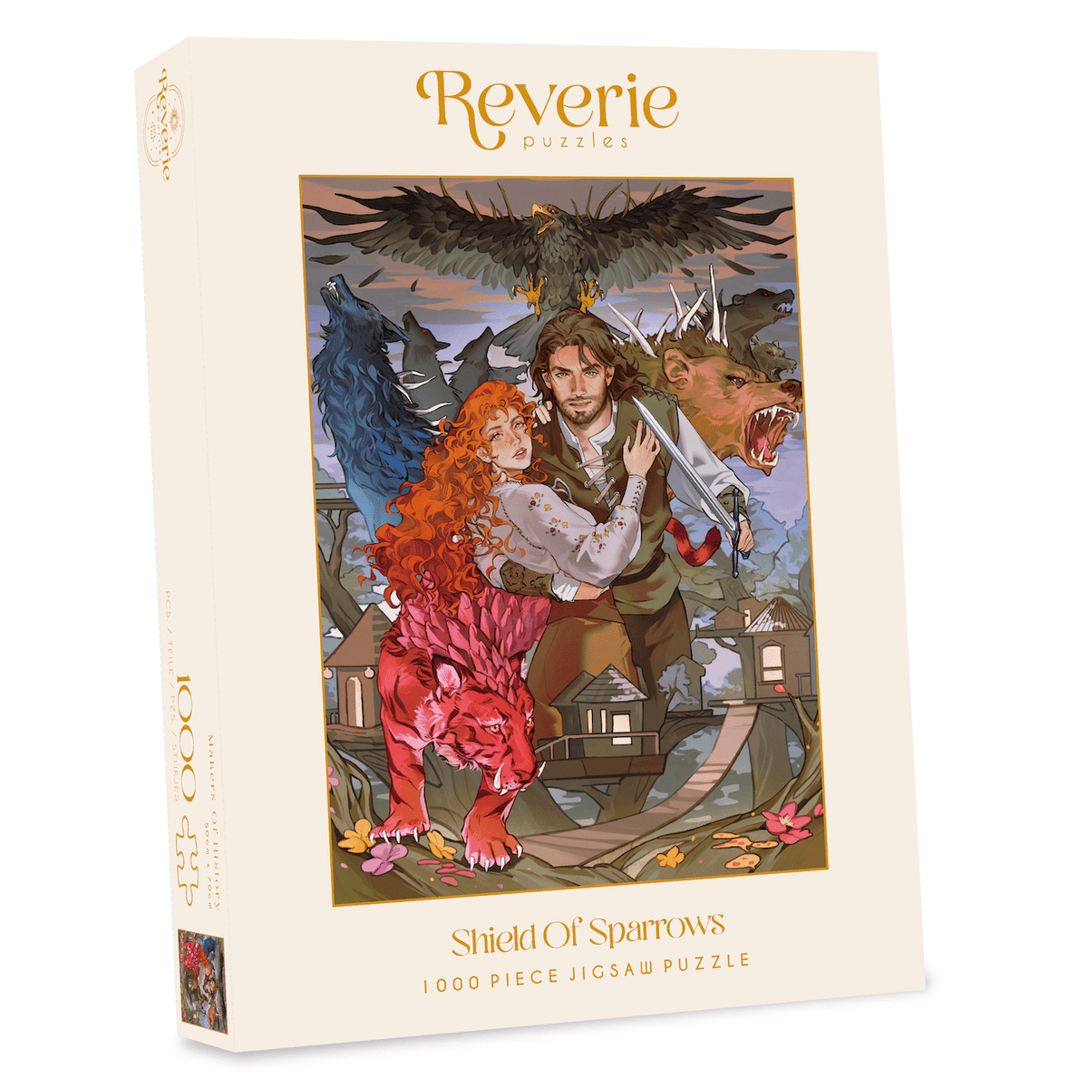 Verebek pajzsa Reverie 1000 darabos kirakó puzzle (RE-SOS1000CYT) - puzzlegarden