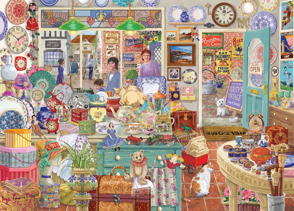 Verity vintage boltja Gibsons 1000 darabos kirakó puzzle (G - G6355) - puzzlegarden