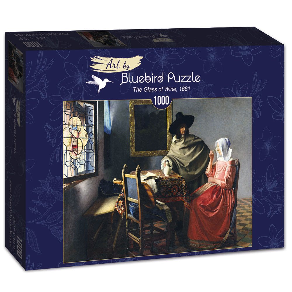 Vermeer - A Borospohár Bluebird 1000 darabos kirakó puzzle (BB - 60133) - puzzlegarden