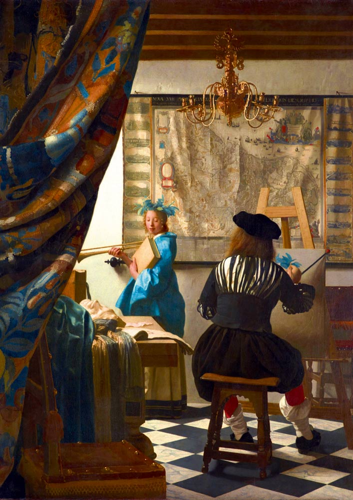 Vermeer - A festészet művészete Bluebird 1000 darabos kirakó puzzle (BB - 60083) - puzzlegarden