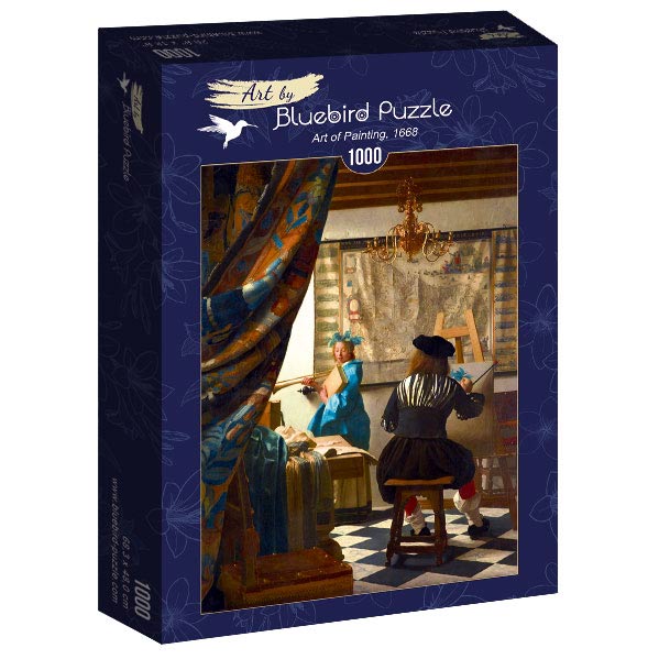 Vermeer - A festészet művészete Bluebird 1000 darabos kirakó puzzle (BB - 60083) - puzzlegarden