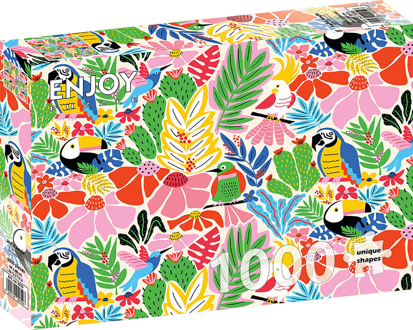 Vidám Dzsungel Enjoy 1000 darabos kirakó puzzle (EN - 2050) - puzzlegarden