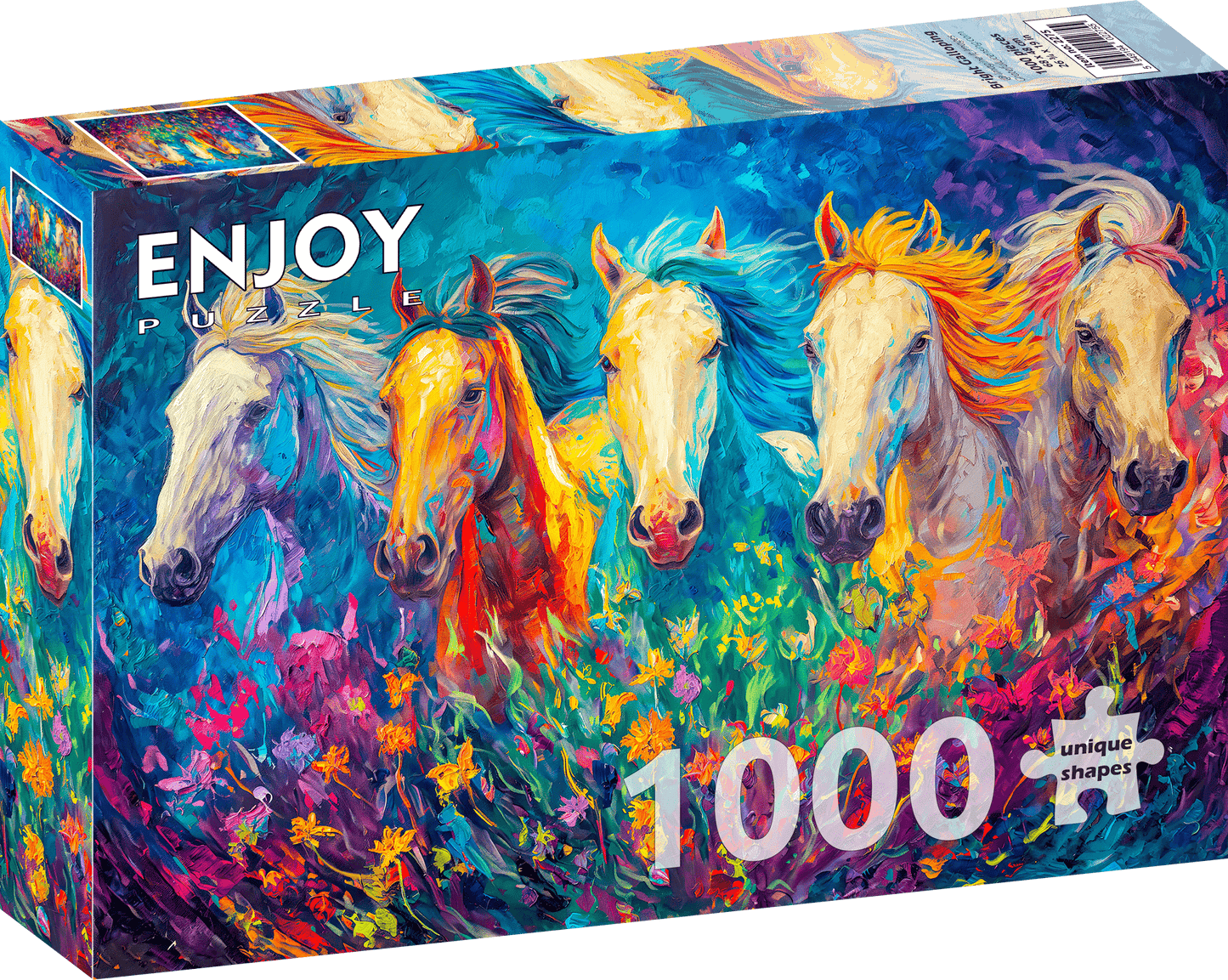 Vidám vágta Enjoy 1000 darabos kirakó puzzle (EN - 2275) - puzzlegarden