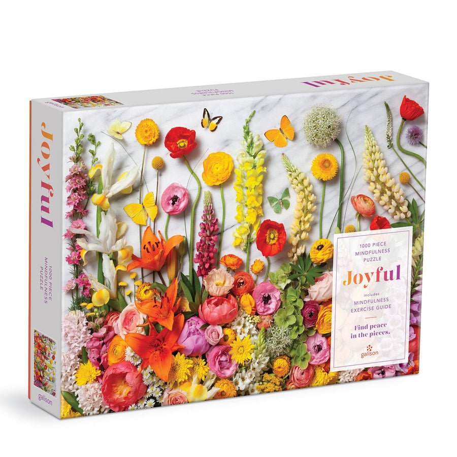 Vidám Virágok Galison 1000 darabos kirakó puzzle (GA - M092721B) - puzzlegarden
