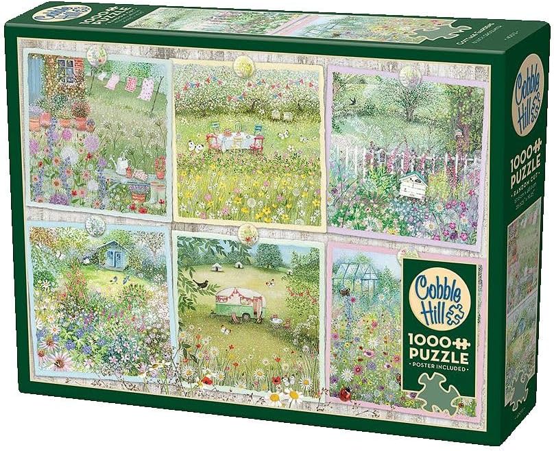 Vidéki Kertek Cobble Hill 1000 darabos kirakó puzzle (CH - 40013) - puzzlegarden