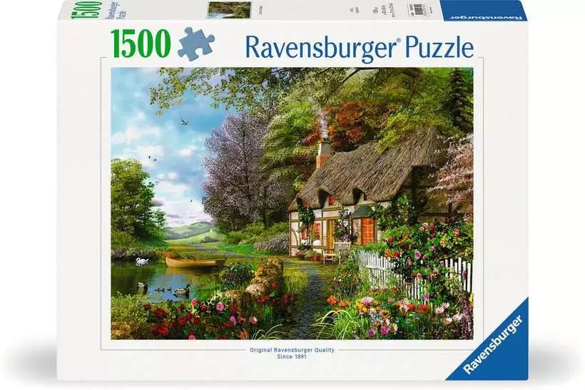 Vidéki kisház Ravensburger 1500 darabos kirakó puzzle (RA - 12000700) - puzzlegarden
